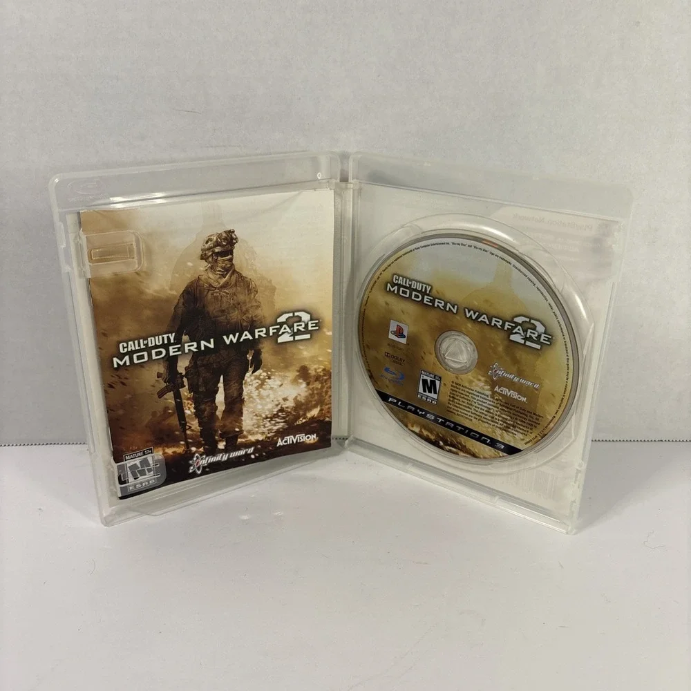 Call of Duty Modern Warfare 2 Sony PlayStation 3 PS3 Game CIB Activision 83747